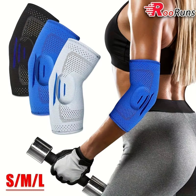 1 Piece Tennis Protector, Breathable Compression Elbow Pad, Enhances Stability, Improves Sports Fitness and Recovery