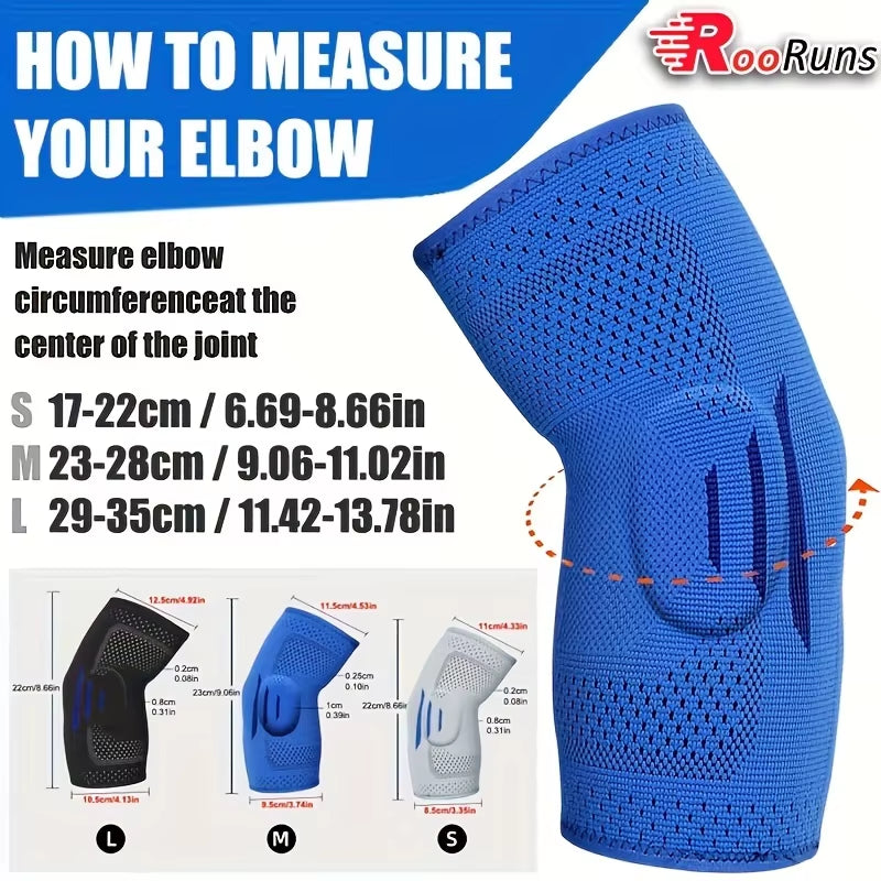 1 Piece Tennis Protector, Breathable Compression Elbow Pad, Enhances Stability, Improves Sports Fitness and Recovery