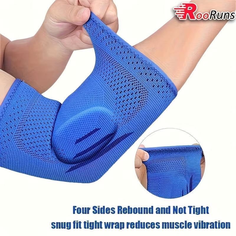 1 Piece Tennis Protector, Breathable Compression Elbow Pad, Enhances Stability, Improves Sports Fitness and Recovery